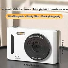 M26 CCD Digital Camera, 700mAh Battery, High Definition Digital Camera, Travel Essential, Point-And-Shoot Camera, Canon Digital Camera, Compact Camera, Portable Camera, Lightweight Design, Fashionable Camera, Reliable Performance, Durable, USB Interface, Suitable For Travelers And Photography Enthusiasts, Includes 32GB Memory Card