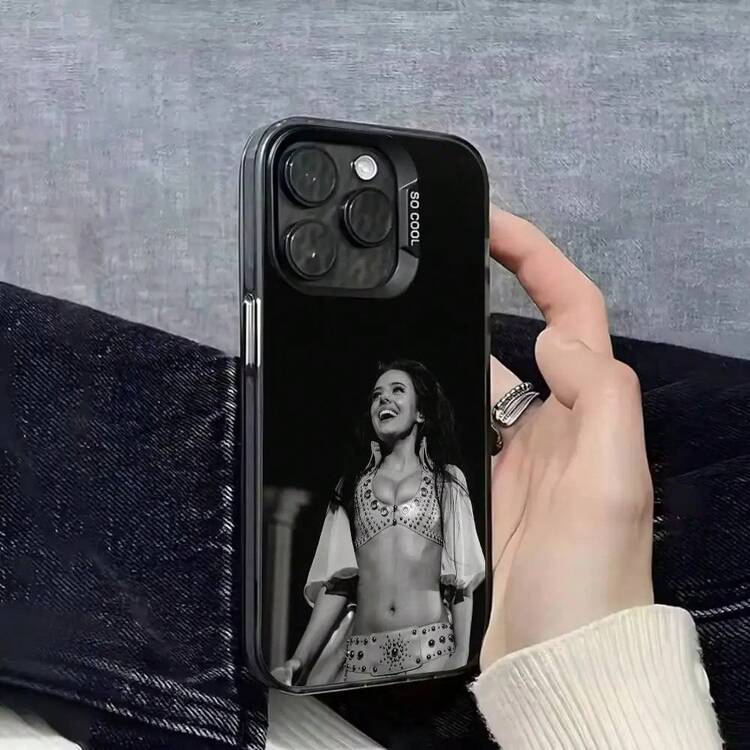 Funda de teléfono J- Drowning para iPhone 17 16 15 14 13 12 11 Ais/Pro/Max/Plus, cubierta IMD negra - z4 - Añade 3