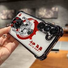 Personalidad Creativa de Alta Gama Estilo Japonés LujosoPatrón de anime de hombre musculosoFunda de teléfono adecuada paraparaSamsungparagalaxia25Borde24S23.S22.2120FE.20UltraA03A04E/M04.A05A064GA134GA154G/5GA255GA32 en español4G555GA03A04A05A12/M12.4GA135G/A04S.dieciséis4G/5Gtres cuadernos5G2020Mástres cuarenta y cuatro21FE.Nota20UltraMás4G5GMarco Electrochapado Cubierta Trasera Transparente Antigolpes - Colores mixtos - Ver 6