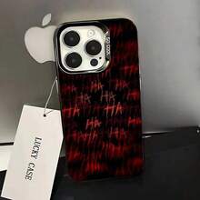 Funda de teléfono Crazy J-joker Smile Grotesque para 17,16,15,14,13,12,11,Pro,Max,Plus,E, anticaída, parachoques negro - z7 - Ver 9