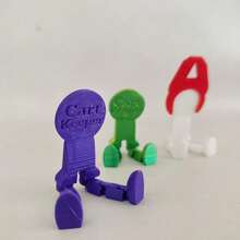 1pc Funny Trolley Coin Operated Lock Keychain - Durable Lightweight Unlocking Tool, Portable Shopping Coin (Coin Replacement) Keychain, Suitable For Outdoor Activities, Daily Use And Birthday Gifts - Multicolor - View 2