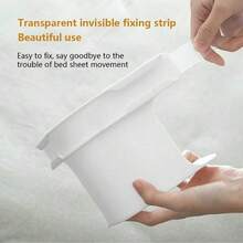 4个床单固定器，带锁扣，耐用床单角固定器，安装简便，适用于各种尺寸的床垫，牢固固定床单。 - 灰色 - 查看 7