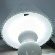 1pc USB Rechargeable Mermaid Mushroom Lamp, Striped Lamp Shade, Charging LED Nightlight, Atmosphere Lamp, Holiday Gift, Decor Lamp, Large Battery Capacity, Long Lasting, Touch Switch Dimmable 3 Colors, Create Warm And Cozy Home Ambiance, Suitable For Dining Room, Living Room, Bedroom, Bar, Cafe, Patio, Camping, Bedside Table, Dining Table, Party Decor + 1pc USB Charging Cable - USB Charging Model - View 12