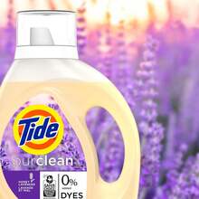 Tide Purclean Liquid Laundry Detergent, 63 Fl Oz, 48 Loads - Màu be - Xem 7