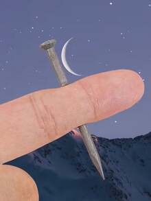 50pcs Finger Nail Piercing Prop Set, Party Gathering Interactive Joke Supplies, Friends Team Building Dinner Gag Creative Funny Small Gift - Multicolor - View 7