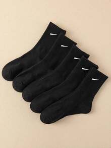 6 Paar Lässig Sport Socken, minimalistisch & bequem atmungsaktiv, geeignet für den täglichen Gebrauch, geruchshemmend & feuchtigkeitsableitend, geeignet für Herbst/Winter, unisex Weihnachtsgeschenk, minimalistisch & bequem, Mesh-Detail Design, feuchtigkeitsableitend, weich & glatt (6/5/3/1 Paar) - Verschiedenfarbig - Übersicht 2