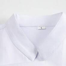 Men's White Chef Jacket, Non-Pilling, Non-Shrinking, Easy Care, Professional Catering Uniform Top