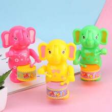 1pc Random Color Clockwork Drumming Rabbit Toy - Multicolor - View 8