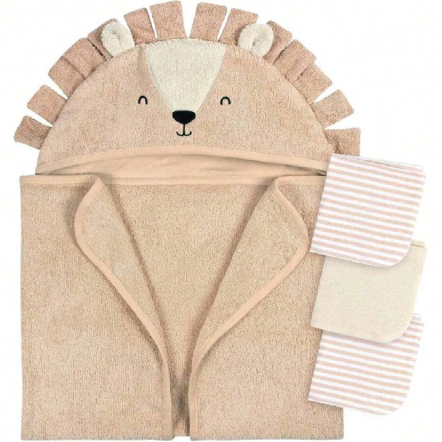 Baby Towels And Bath Towels - Rust Brown - View 1