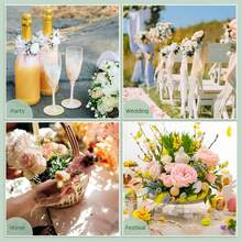 12 Pcs Mini Round Floral Foam Holder With Green Floral Wire Floral For Fresh Flowers Green Floral Foam For Table Wedding Wine Bottle Decor - xanh quân đội - Xem 5