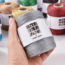 Sợi raffia ánh kim rộng 6mm, cuộn 150g, sợi thủ công tự làm cho túi xách, mũ, giỏ, trang trí phong cách Boho và mùa hè. - Nhiều màu - Xem 11