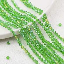 5 piezas/10 piezas Cuentas de cristal de color brillante y estilo retro de 4 mm, adecuadas para la fabricación de joyas, collares, pulseras, decoración de teléfonos y bolsos, suministros de manualidades DIY - Cuentas puntiagudas de 4 mm - Ver 12