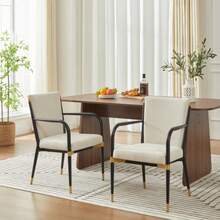 Dining Chairs - White - View 1