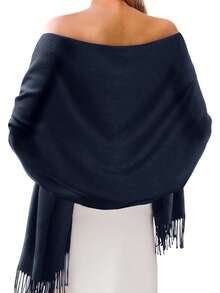 Pashmina Shawls And Wraps For Evening Dress Soft Women's Scarf For Wedding, Party, Dinner, Daily And Travel, Also Can For Bride Bridesmaid Gifts Scarves - Viscose Scarf - View 9