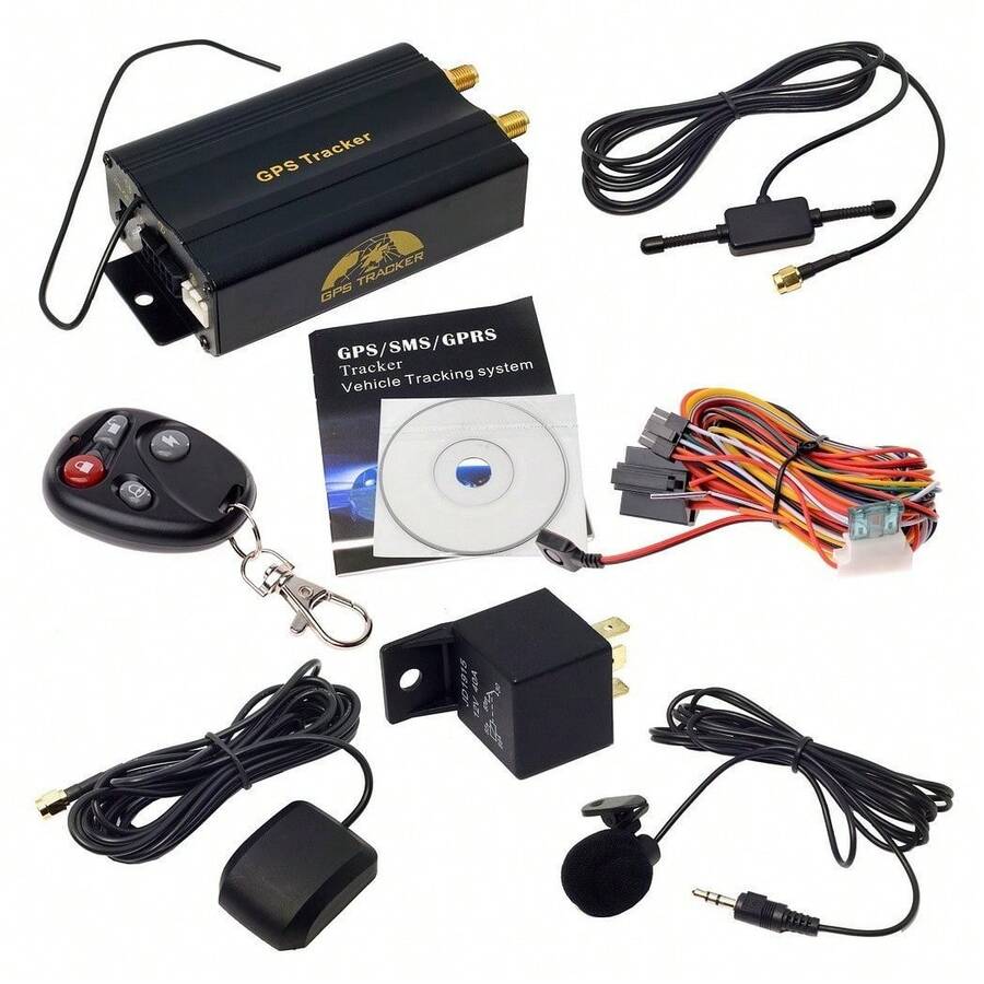 OISE ART STORE Localizzatore Satellitare Antifurto Gps Gsm Gprs Gps Tracker Tk103-b Auto Moto - - Multicolore - Visualizzare 1