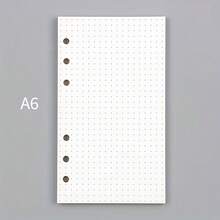 6孔活页内芯，45张/套，适用于A5和A6活页笔记本，笔记本和日记本的替换内芯 - 彩色 - 查看 19