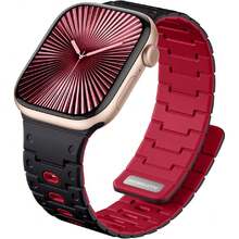 Bandletic - Silicone Magnetic Bands Compatible With ,37006848 - Chocolate Brown - View 1