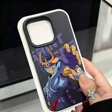 Funda de Premium Classic Anime Character Ikki para 17 16 15 14 Plus 13 12 11 Pro X XR XS, compatible, de cuero sintético suave, 17 17 - Negro - Ver 5