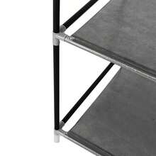 Black 64" Portable Closet Wardrobe With Shelves - Sturdy Clothes Rack Storage Organizer For Home Dorm Bedroom - 預設 - 查看 8