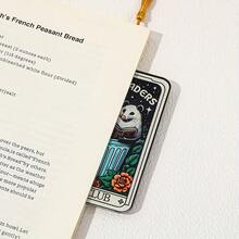 Whimsical Raccoon Bookmark With Tassel - Unique Animal Design, Perfect For Book Lovers, Suitable For Book Clubs, Gifts, And Everyday Reading - Multicolor - View 7