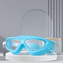 Premium Integrated Earplug Style Unisex Adult Anti-Fog Waterproof Swimming Goggles - Multicolor - View 10