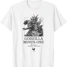 Godzillas Minus One Minimalist Movie Poster Retro Movie T-Shirt - 白色 - 查看 1