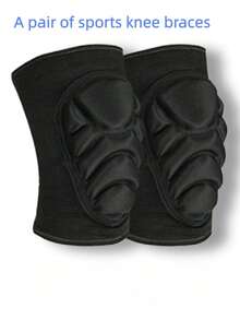 Breathable Foam Sports Knee Pads & Elbow Pads, Suitable For Sports: Football, Basketball, Volleyball, Hiking, Camping, Fitness Equipment, Healthcare Massage, Cycling, Winter Sports, Extreme Challenges, Martial Arts, Ping-Pong, Badminton, Tennis, And Other Ball Games - Multicolor - View 16