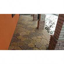 Concrete Molds DIY Sold 6 Pcs Plastic Moulds Flagstone Casting Concrete Paving Garden Paths Stone Patio Pavers For Garden Walkway S34 - 彩色 - 查看 7