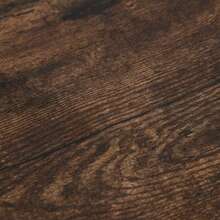 HOMCOM High Table Set With 4 Bar Stools, 5-Piece Kitchen Table Set, Particleboard/Steel, Rustic Brown/Black, 100 X 60 X 88 Cm - Maroon - View 6