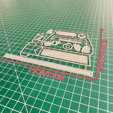 Creative Patchwork Bag Metal Cutting Dies, DIY Scrapbooking Album And Embossing Stencil, Greeting Card Making Tool, Card Paper Cutting Crafts ,Gift Card Making Template Die Cuts. - Silver - View 6