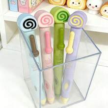 Schweizer Rolle Löschbarer Stift, Angenehmes Schreiben, Erfrischender Duft, Geeignet für Studenten, Bürogebrauch, Geschenk für Kollegen, Familie, Freunde - Blau - Übersicht 6