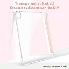 IPad 10th Generation Case, Smart Tablet Protective Cover With Sleep/Wake Function, Pencil Holder, TPU Soft Shell (Minimalist/Pink/Foldable Tablet Case). Tablet Protective Case Suitable For IPad Air 11-Inch, IPad A16, IPad Air 11-Inch (M2) - 2024, IPad Air 11-Inch (M3) - 2025 - Pink - View 7