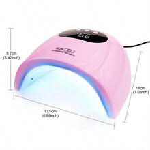 Lampe à ongles LED SUN S3, 24 pièces 365+405nm UV/LED Sèche-ongles avec écran tactile LCD et capteur infrarouge, convient pour le durcissement rapide du vernis gel/des ongles acryliques (usage professionnel/domestique) - Multicolore - Voir 8