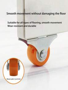 4/8/12 Tatami Drawer Wheels, Small Wheels, Silent Small Wheels, Furniture Straight Wheels, Directional Wheels - Multicolor - View 4