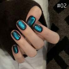 10ml/Bottle Linglong Island Mirror Satin Glass Bead Magnetic Cat Eye 2026 New Hot Selling Nail Polish Gel Crystal Color Cat Eye Nail Gel Suitable For Christmas, French, Black, Blue Manicure, Autumn/Winter Nail Art, Salon Use Nails - 彩色 - 查看 13