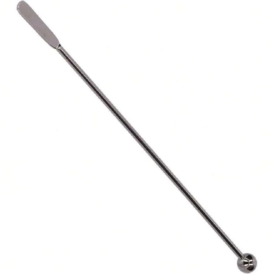 Agitador de Acero Inoxidable, Varilla Mezcladora 7.5 Pulgadas con Mango Largo, Acero Inoxidable 304 para Mezclar Bebidas, Cócteles, Café, para Cafeterías, Restaurantes y Hogar,36982529 - Rosa Roja - Ver 1