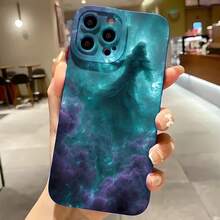 2026 nueva funda de teléfono esmerilada, funda de teléfono con impresión de dragón cósmico para  17 14 Pro Max  17 13 Pro  17 12  17 11  Galaxy S23 S22 S21 S20 S10 funda de protección para teléfono regalo de pareja para novio novia regalo de vacaciones - Negro - Ver 4
