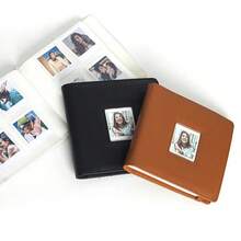 288 Pockets Photo Album For Go | Compact PU Leather 2.6x2.1" (6x7cm) Instant Photo Holder Window Strap - Multicolor - View 2