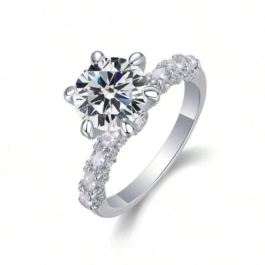 New Korean And Japanese Style Jewelry Accessory, Elegant Ladies' Simple Green And Black Rhinestone Inlaid Leaf-Shaped Personalized Engagement Ring For New Year, Valentine's Day, Mother's Day, Father's Day Gift Valentines