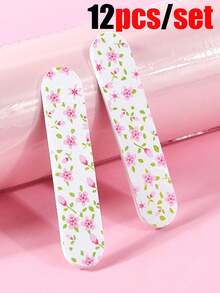 50pcs Dual-Sided Durable Portable Mini Nail Files, Suitable For Natural And Artificial Nails, Compact Colorful Design For Manicure & Pedicure - Multicolor - View 33
