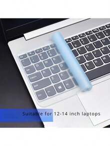 1pc 12-14 Inch 31 * 13.1 Cm / 12.2 * 5.16 Inch Laptop Keyboard Cover Silicone Keyboard Protector Film, Waterproof Dustproof Protective Film