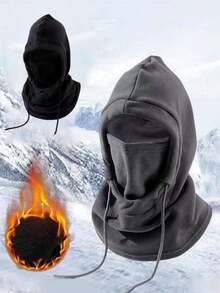 3-i-1 cykelhalsvärmare och ansiktsmask, vindtät och termisk, lämplig för kallt väder