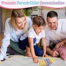 1/4个可爱生日蛋糕造型按压式泡泡减压玩具，硅胶材质，可按压泡泡，具有感官减压功能，适合自闭症儿童、女孩和成人使用，有助于缓解焦虑和压力。 - 彩色 - 查看 3