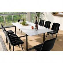 Dining Table & Chair Sets - White - View 6