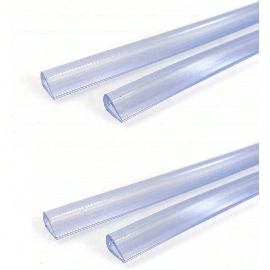OISE ART STORE Set 4 Paracolpi Striscia Profilo Portiera Auto Tuning Pvc Trasparente 88cm 68cm - - Multicolore - Visualizzare 1
