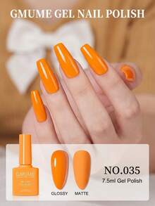 لون برتقالي