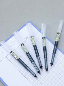 1pc Ultra Fine Gel Pen With Black Ink Refill, Suitable For School, Office, Exams, Stationery, Back To School, Also Great As Valentine's Day, Party, Birthday Gift, Office Use - Multicolor - View 5