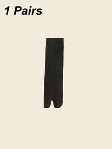 1/3 Pairs Men's Black & White Toe Socks | Minimalist Solid Color Business Socks, Unisex Two-Toe Socks For All Seasons