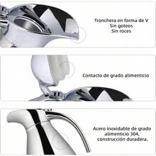 Luvan Cafetera Térmica 2 L Jarra Térmica para Café de Acero Inoxidable Tetera y Termo para Agua Caliente con Cepillo Doble Pared de Vacío Mantiene Caliente/Conserva Frío hasta 12 Horas - Plata - Ver 6