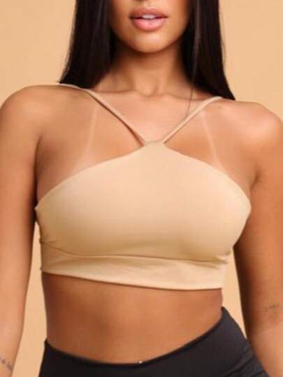 Top Camiseta Esportiva Fitness Cropped Suplex em V